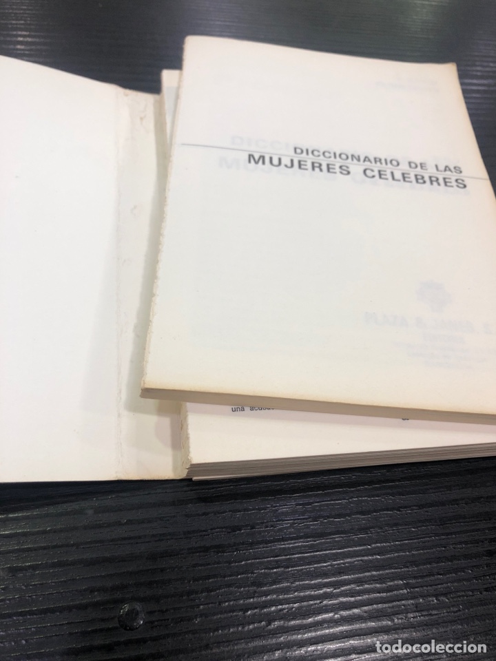 Libros: Diccionario de las mujeres celebres (L0) - Foto 2
