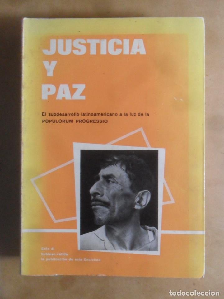 Livros em segunda m&atilde;o: JUSTICIA Y PAZ, EL SUBDESARROLLO LATINOAMERICANO - COMISION VENEZOLANA