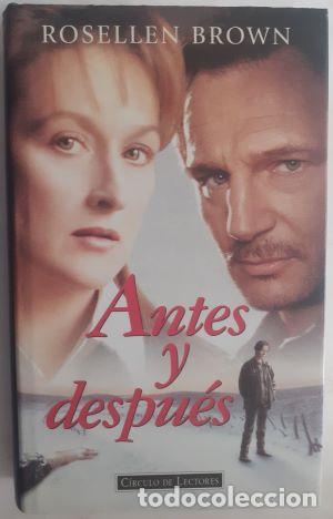 Libros: Antes y despu&eacute;s - Rosellen Brown - Foto 1