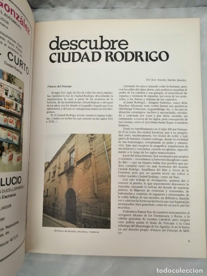 Libros: CIUDAD RODRIGO. CARNAVAL 1987: 27 DE FEBRERO AL 3 DE MARZO - Foto 10