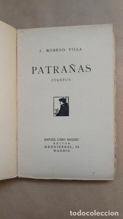 Libros: Patra&ntilde;as. Cuentos. - &rdquo;MORENO VILLA, JOS&Eacute;.&rdquo; - Foto 2