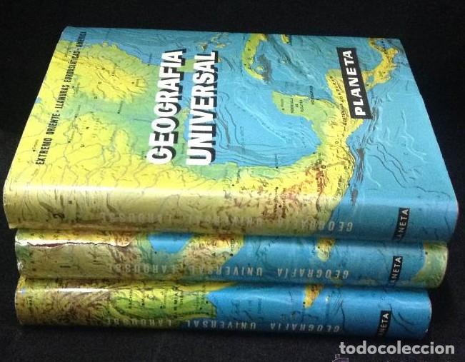 Libros: GEOGRAFIA UNIVERSAL LAROUSSE, EDITORIAL PLANETA - 3 TOMOS - - Foto 1