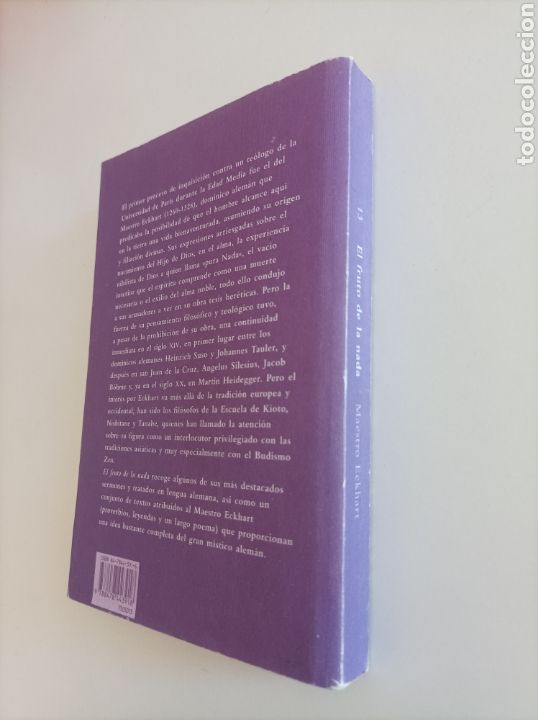 Libros: MAESTRO ECKHART: EL FRUTO DE LA NADA - Foto 7