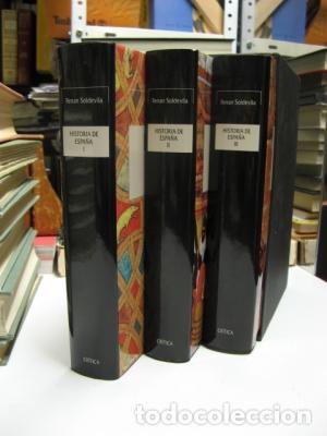 Libros: SOLDEVILA, Ferran. - HISTORIA DE ESPA&Ntilde;A. (3 vols.) - Foto 1