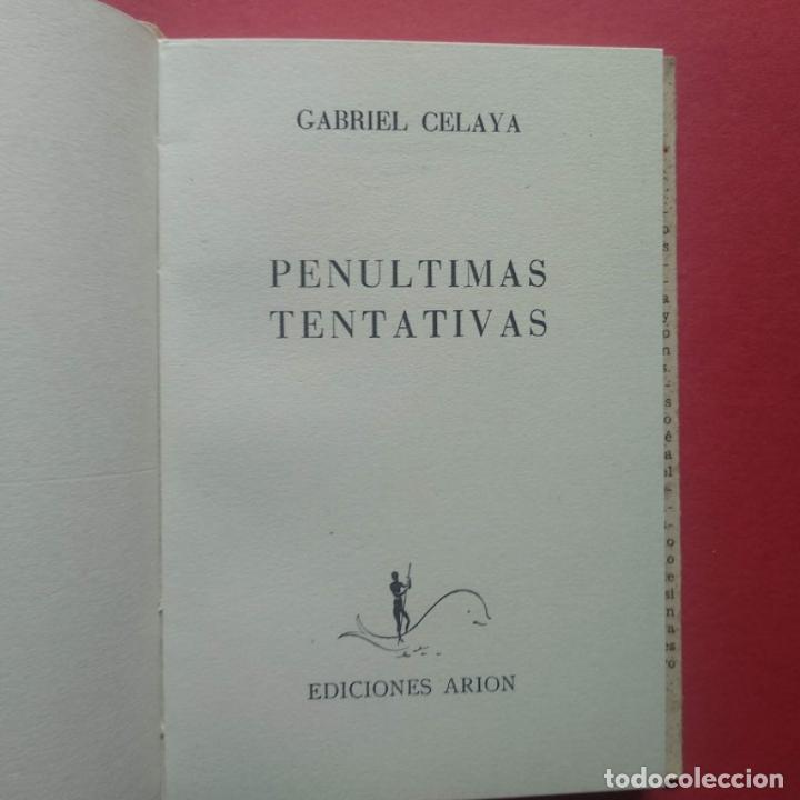 Libros: PEN&Uacute;LTIMAS TENTATIVAS. - CELAYA, Gabriel. - Foto 2