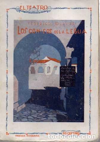 Libros: LOS COMICOS DE LA LEGUA. - OLIVER, Federico. - Foto 1
