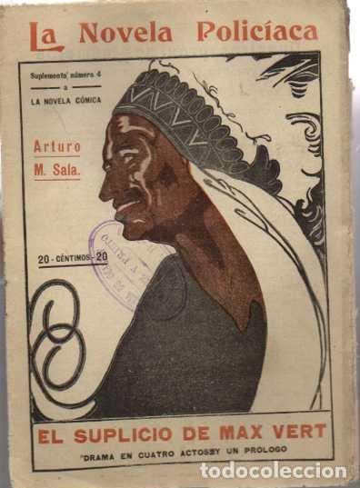 Libros: EL SUPLICIO DE MAX VERT. - SALA, Arturo M. - Foto 1