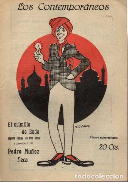 Libros: EL COLMILLO DE BUDA. JUGUETE C&Oacute;MICO EN TRES ACTOS. - MU&Ntilde;OZ SECA, Pedro. - Foto 1