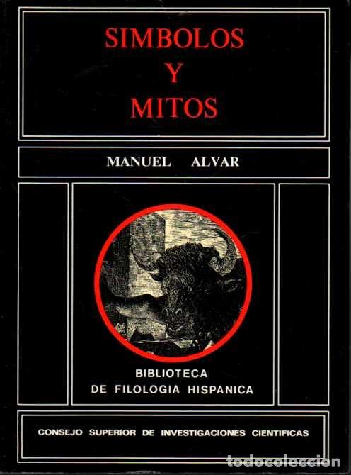 Libros: SIMBOLOS Y MITOS. - ALVAR, Manuel. - Foto 1