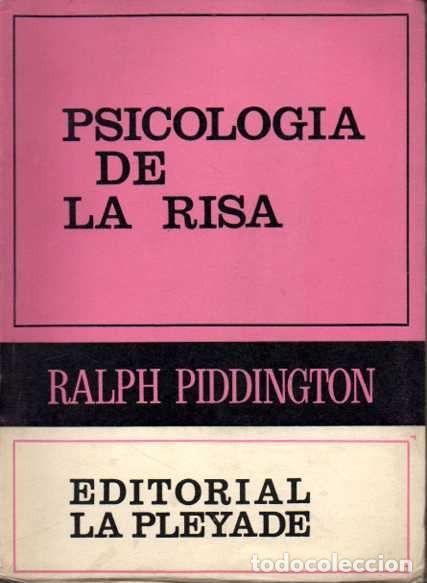 Libros: PSICOLOGIA DE LA RISA. - PIDDINGTON, Ralph. - Foto 1