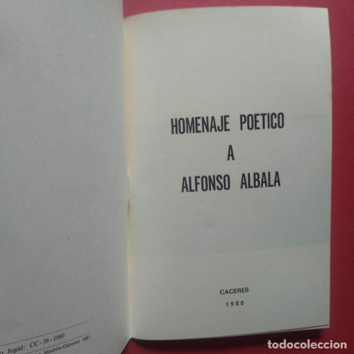 Libros: Homenaje Po&eacute;tico a Alfonso Albal&aacute;. - Alfonso Albal&aacute;. - Foto 2