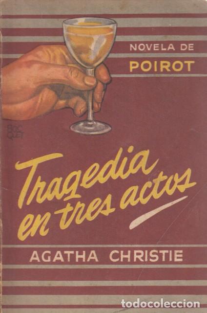 Libros: TRAGEDIA EN TRES ACTOS - CHRISTIE, AGATHA - Foto 1