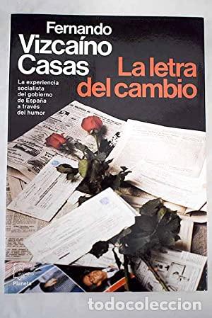 Libros: La letra del cambio.