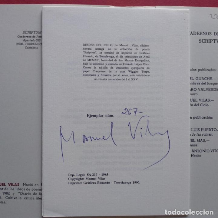 Libros: Desd&eacute;n del Cielo. - Vilas, Manuel. - Foto 2