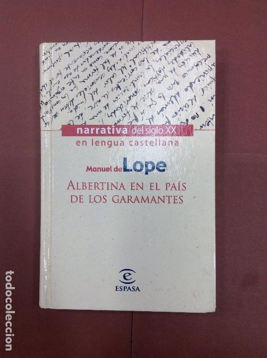 Libros: manuel de lope albertina en el pais de los garamantes espasa - Foto 1
