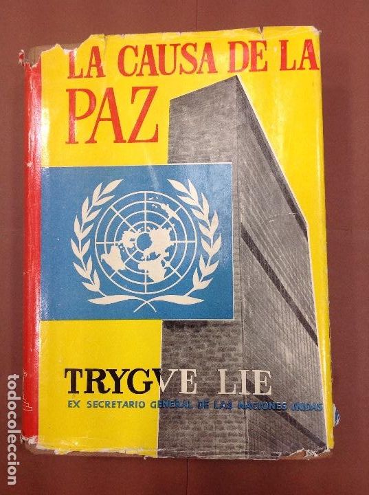 Libros: la causa de la paz trygve lie - Foto 1