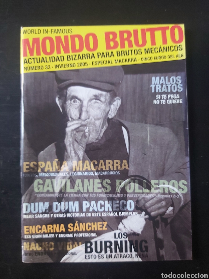 Libros: MONDO BRUTTO N&deg; 33 INVIERNO 2005. - Foto 1