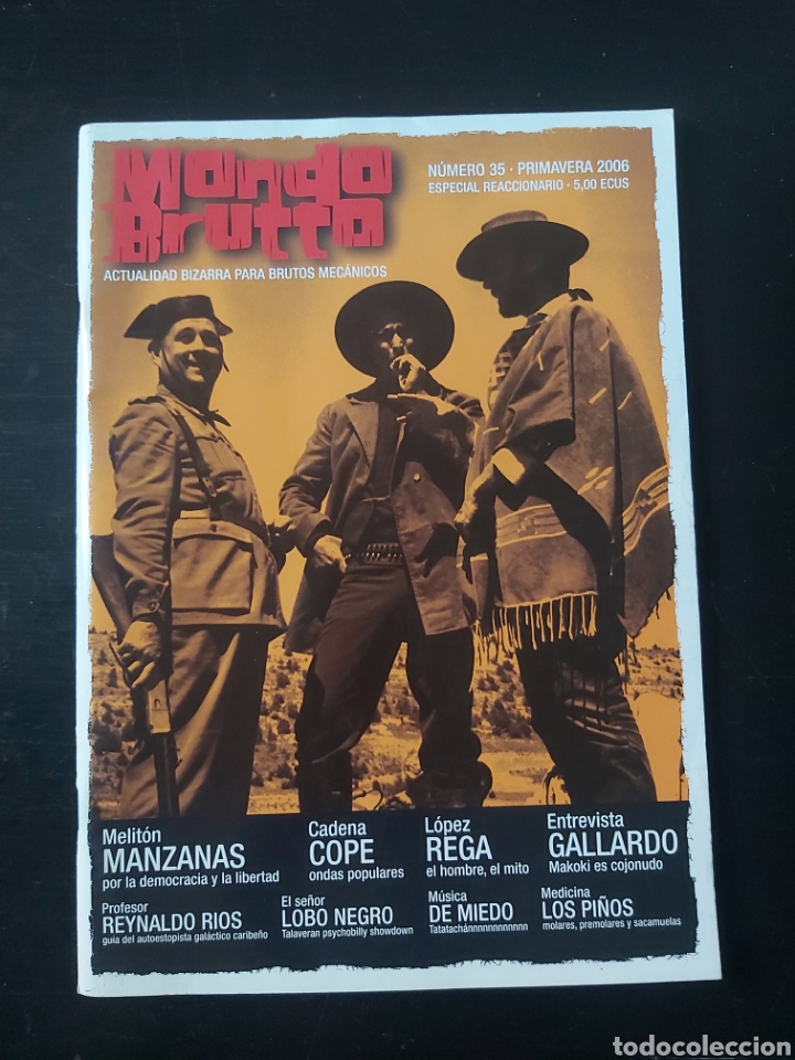 Libros: MONDO BRUTTO N&deg; 35, PRIMAVERA 2006. - Foto 1