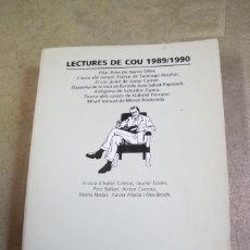 Livros em segunda mão: LECTURES DE COU 1989 / 1990. L'ESPARVER LLEGIR, EDICIONS DE LA MAGRANA. Lote 345476703