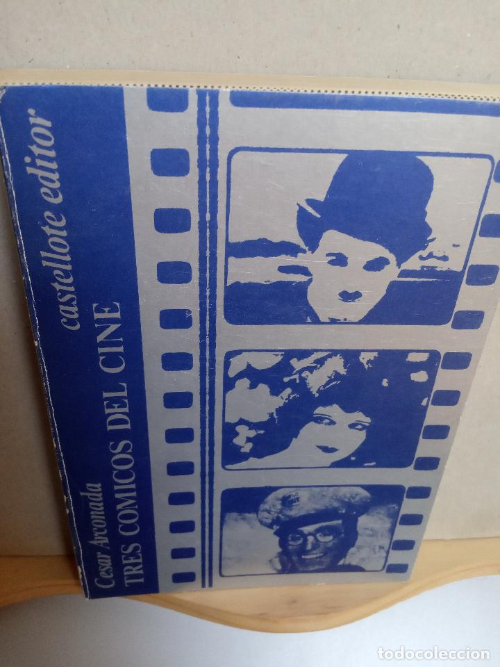 Libros: TRES C&Oacute;MICOS DEL CINE - C&eacute;sar Arconada - Ed, Castellote - Foto 1