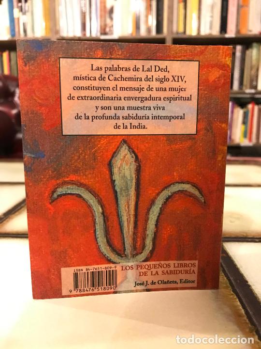 Libros: Palabras de Lal Ded. Ma&iuml;na Kataki. - Foto 2