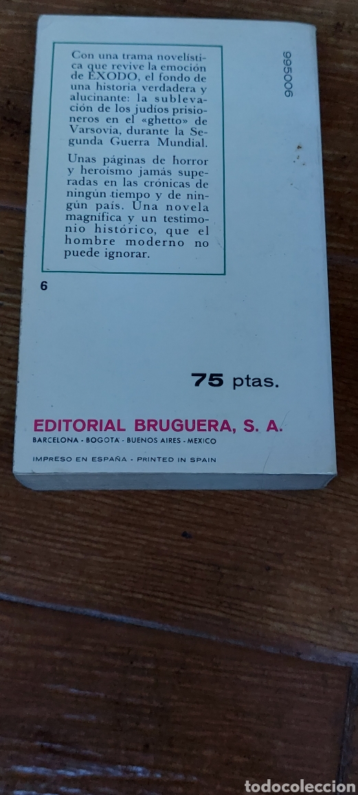 Libros: Libro Mila 18 -Le&oacute;n Uris- Editorial Bruguera- (Lote A) - Foto 3