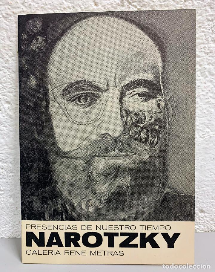 Libros: NAROTZKY / 10 a&ntilde;os de pintura 1956-1966 / 19 de octubre al 8 de noviembre de 1966 / RENE METRAS