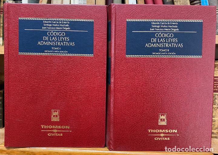 Libros: CODIGO DE LAS LEYES ADMINISTRATIVAS. Decimocuarta edici&oacute;n - GARCIA DE ENTERRIA, Eduardo - MU&Ntilde;OZ MACH - Foto 1