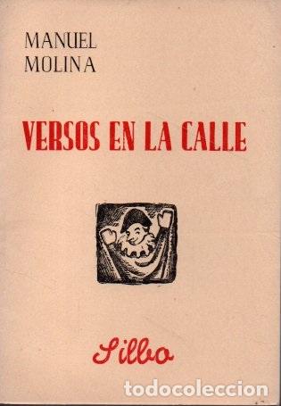 Libros: VERSOS EN LA CALLE. - MOLINA, Manuel. - Foto 1