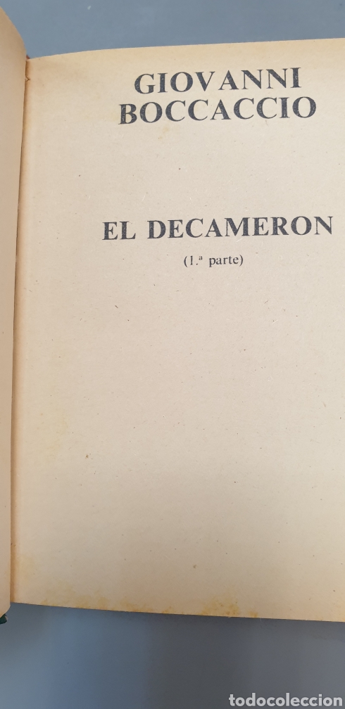 Libros: El Decameron Gianni Boccaccio - Foto 2