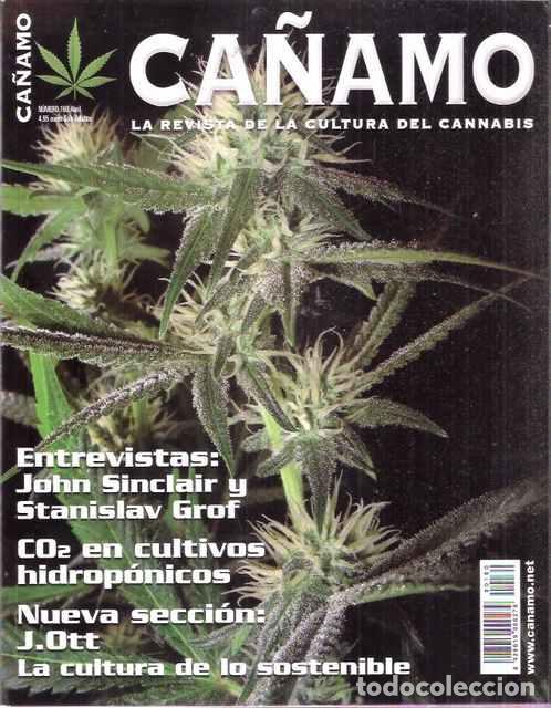 Libros: C&aacute;&ntilde;amo, 160. Entrevistas: John Sinclair y Stanislav Grof. CO2 en cultivos hidrop&oacute;nicos. J. Ott, la c