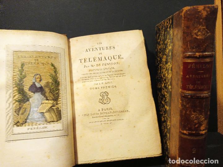 Libros: FENELON, M. de.- - Les Aventures de Telemaque. - Foto 1
