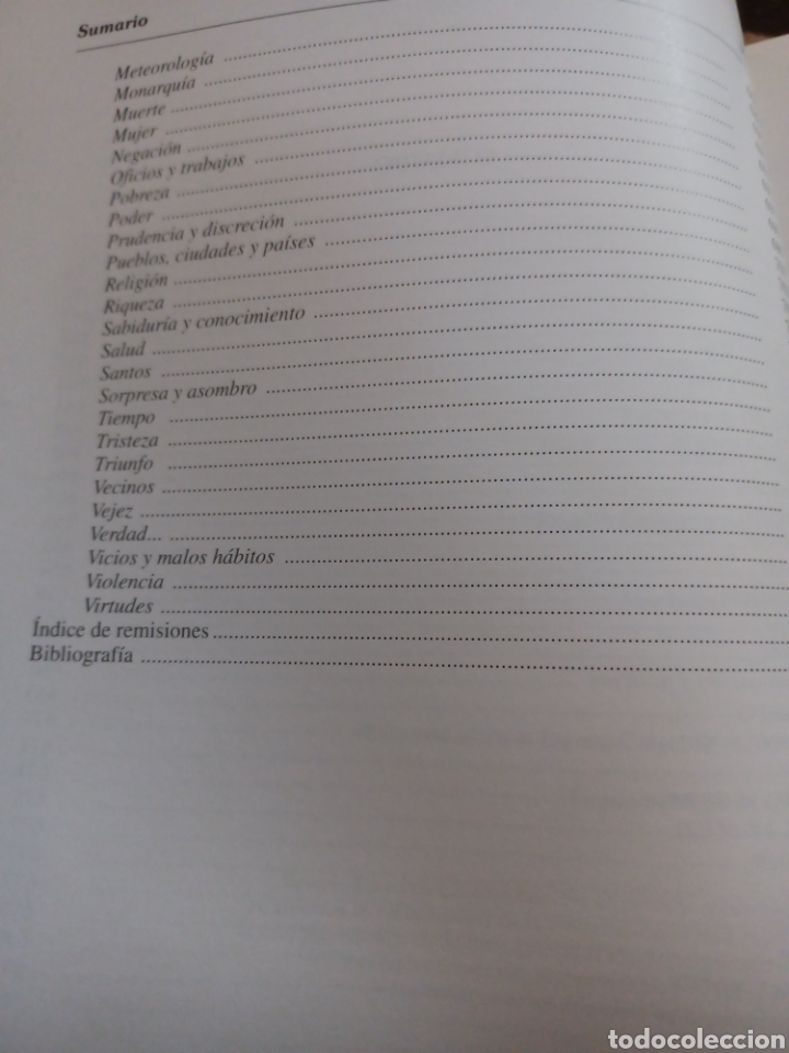 Libros: Barybook 295. Diccionario de refranes dichos y proverbios Luis Junceda Espasa - Foto 5