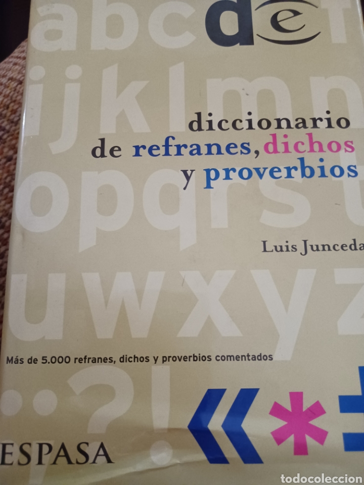 Libros: Barybook 295. Diccionario de refranes dichos y proverbios Luis Junceda Espasa - Foto 1