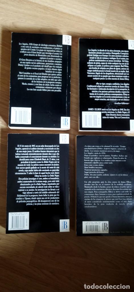 Libros: Novelas de James Ellroy.- Ed. B - Foto 2