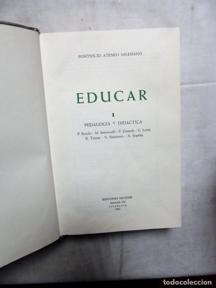 Livres: EDUCAR 1 PEDAGOGIA Y DIDACTICA