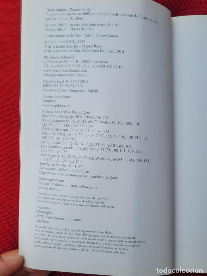 Libros: Palabra de Pep, 2012 - Foto 2