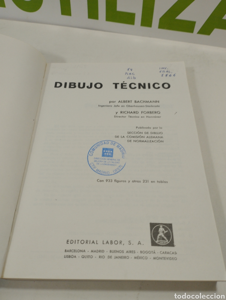 Libros: Dibujo t&eacute;cnico editorial labor. - Foto 3
