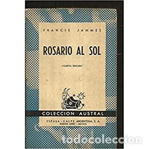 Libros: ROSARIO AL SOL - Jammes,Francis - Foto 1