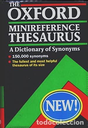 Libros: THE OXFORD MINIREFERENCE THESAURUS - Spooner,Alan - Foto 1
