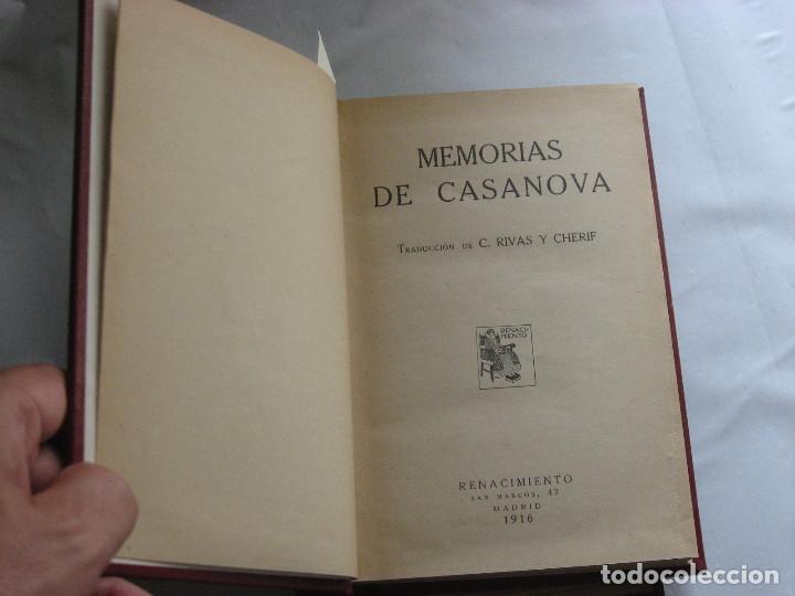 Libros: MEMORIAS DE CASANOVA 2 Tomos - Foto 5