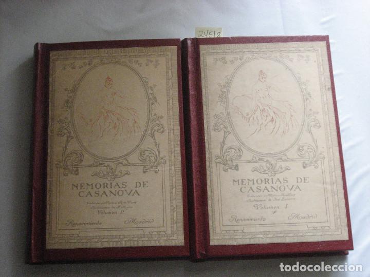 Libros: MEMORIAS DE CASANOVA 2 Tomos - Foto 1
