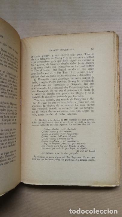 Libros: CRITICA RELIGIOSA (Dos vol.). - VOLTAIRE. - Foto 6