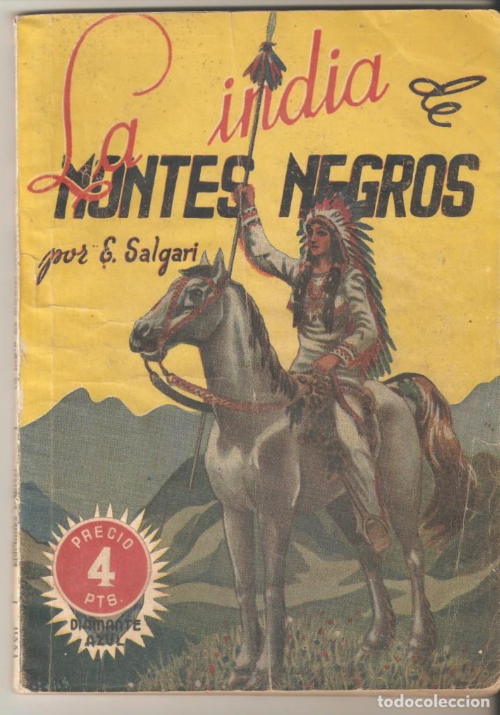 Libros: LA INDIA DE MONTES NEGROS, de S.Salgari