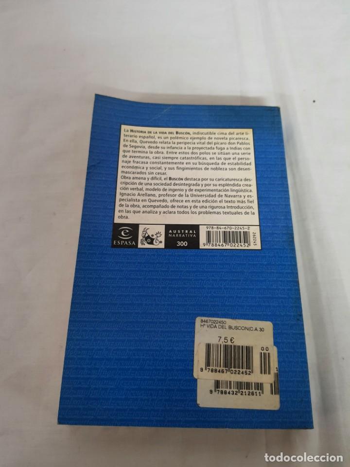 Libros: HISTORIA DE LA VIDA DEL BUSCON 4 - Foto 3