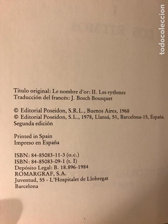 Libros: El n&uacute;mero de oro I. Los ritmos. Matila C. Ghyka. - Foto 4