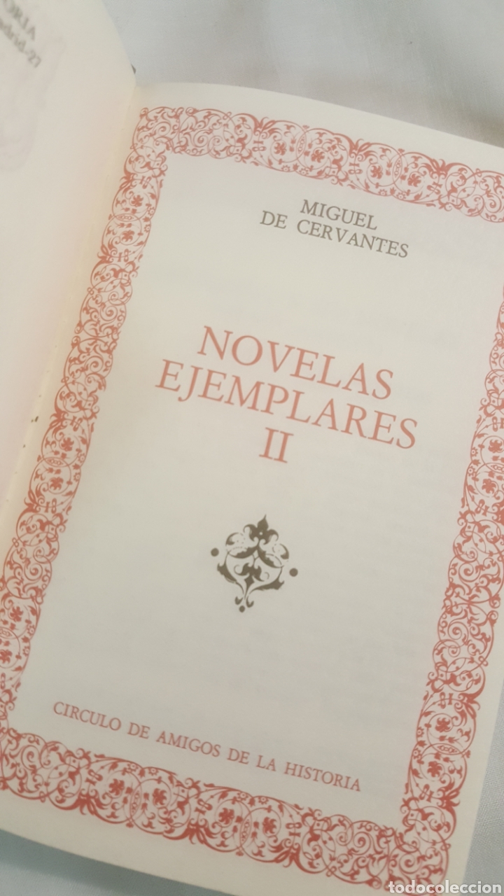 Libros: LIBRO 1975 NOVELAS EJEMPLARES II MIGUEL DE CERVANTES - Foto 7