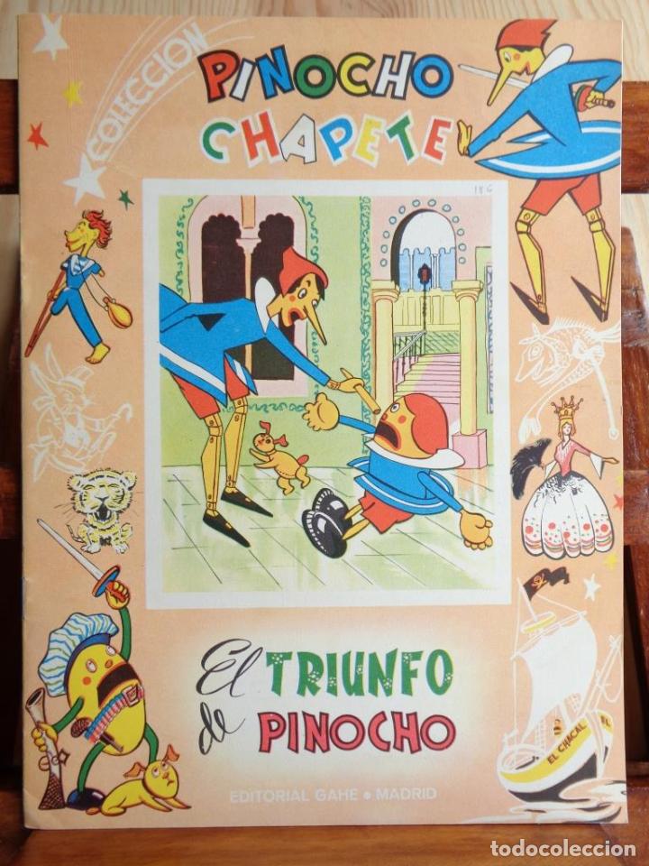 Libros: EL TRIUNFO DE PINOCHO, N&ordm; 25. - EDITORIAL GAHE - Foto 1