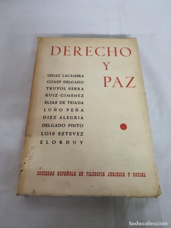 Livros em segunda m&atilde;o: DERECHO Y PAZ 4