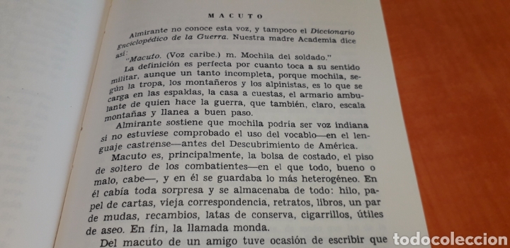 Libros: DICCIONARIO PARA UN MACUTO, RAFAEL GARC&Iacute;A SERRANO, - Foto 3